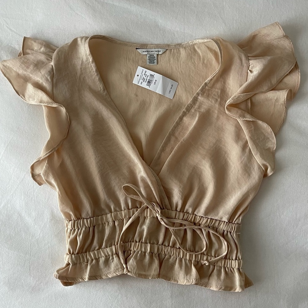 Soft American Eagle Crop Top